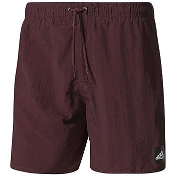 Adidas Men's Swim Shorts Burgundy - NZ Cricket Store